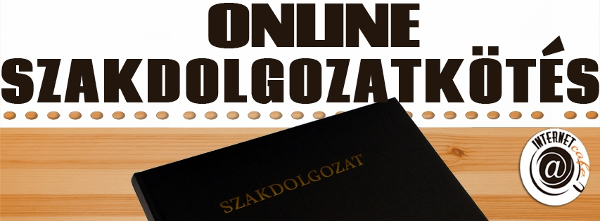 online szakdolgozatkötés